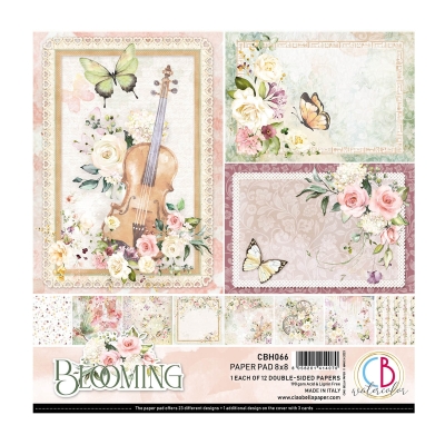 Blooming 8x8 Paperpad - Ciao Bella Paper