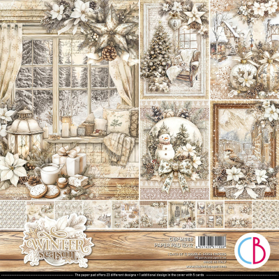Winter Season 12x12 Paperpad - Ciao Bella Paper