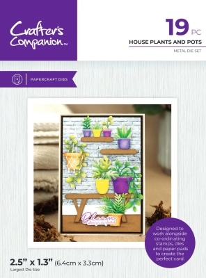 House Plants And Pots, Stanze - Crafter's Companion