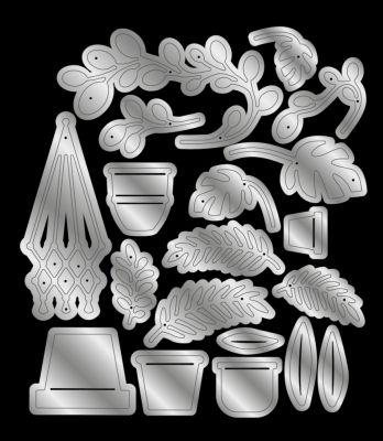 House Plants And Pots, Stanze - Crafter's Companion