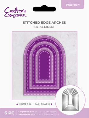 Stitched Edge Arches, Stanze - Crafter's Companion