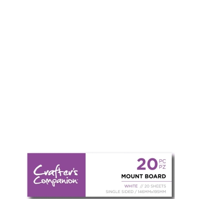 Mount Board, weiss - Crafter's Companion