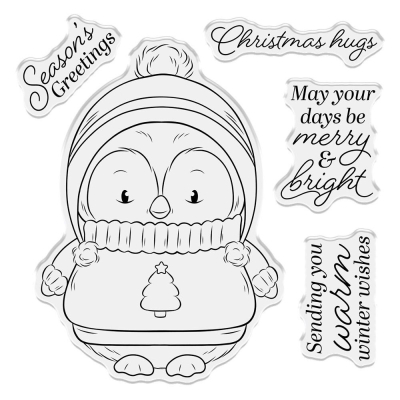 Christmas Hugs, Clearstamps - Crafter's Companion