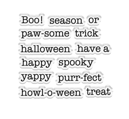 Preview: Halloween Pets, Stempel, Stanze & Flock - Crafter's Companion