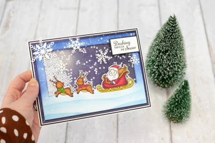 Santa's Sleigh, Stempel & Stanze - Crafter's Companion