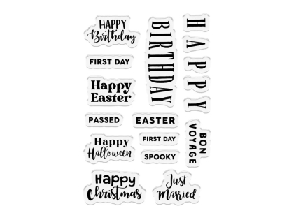 Preview: Seasonal Car, Stempel & Stanzenset - Crafter's Companion