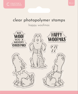 Happy Woofmas, Clearstamp - Crafter's Companion