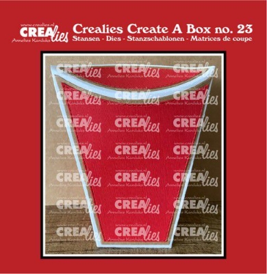 Create A Box #23 Standing Pillowbox, Stanze - Crealies