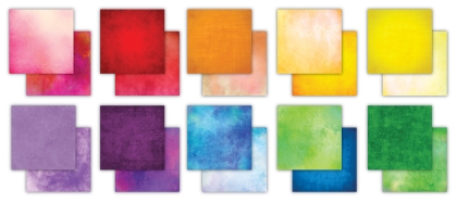 Over The Rainbow 6x6 Paper Pad - Craft Consortium