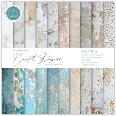 Test of Time 6x6 Paper Pad - Craft Consortium