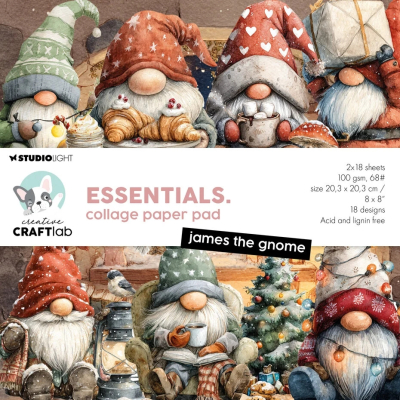 James the Gnome, Collage Paperpad - Studiolight
