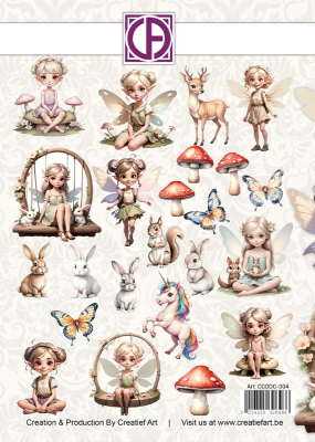 Forest Fairies, Die-Cuts - Creatief Art