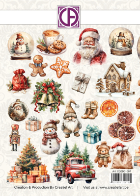 Preview: All About Christmas, Die-Cuts - Creatief Art