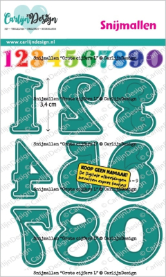 Ziffern, Stanze - CarlijnDesign