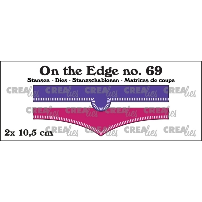 On The Edge #69 Little Stripes, Stanze - Crealies