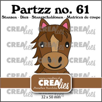 Partz #61 Horse, Stanze - Crealies