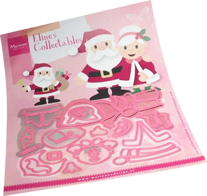 Collectables Eline's Santa & Mrs. Claus, Stanze - Marianne Design