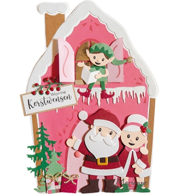 Collectables Eline's Santa & Mrs. Claus, Stanze - Marianne Design