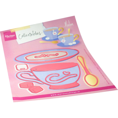 Collectables Cup & Saucer, Stanze - Marianne Design