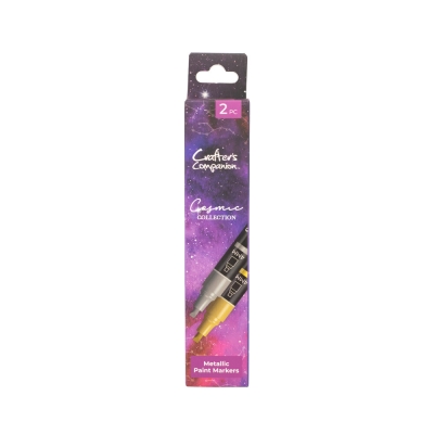 Acrylic Paint Markers Metallic - Crafter's Companion