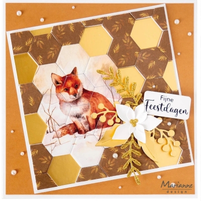 Craftables Hexagon, Stanze - Marianne Design