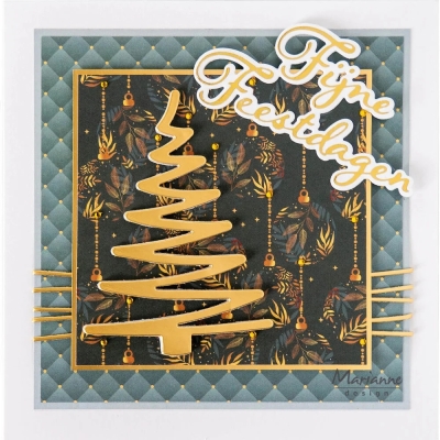 Craftables Zig Zag Tree, Stanze - Marianne Design