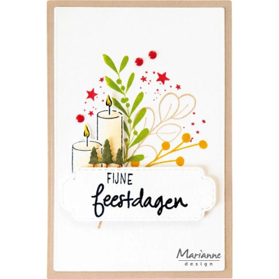 Craftables Winter Labels, Stanze - Marianne Design