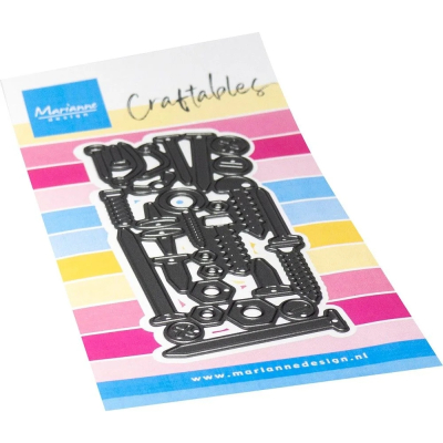 Craftables Nuts & Bolts, Stanze - Marianne Design