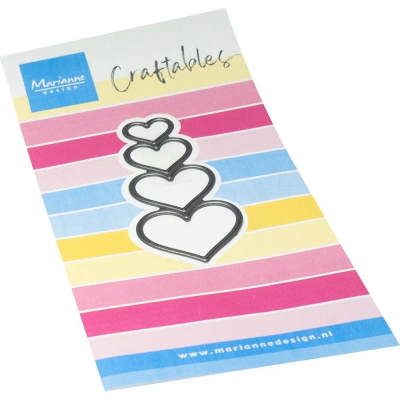 Craftables Mini Hearts, Stanze - Marianne Design