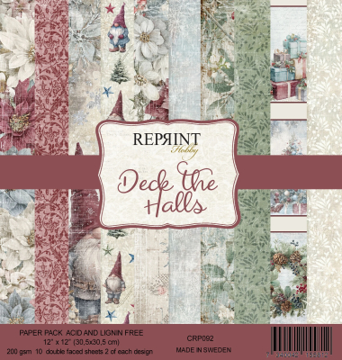 Deck the Halls 12x12 Paperpad - Reprint