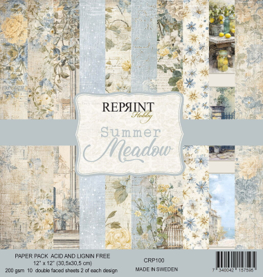 Summer Meadow 12x12 Paperpad - Reprint