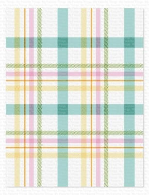 Plaid Background Builder, Clearstamp - My Favorite Things
