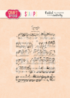 Music Notes, Clearstamp - Craft&You