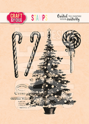 Christmas Tree, Clearstamp - Craft&You