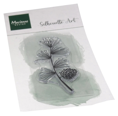 Silhouette Art Laryx, Clearstamp - Marianne Design