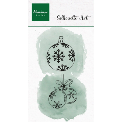Silhouette Art Ornaments, Clearstamp - Marianne Design