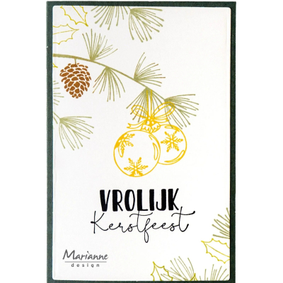 Preview: Silhouette Art Ornaments, Clearstamp - Marianne Design