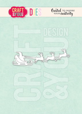 Santa Claus with a Sleigh, Stanze - Craft&You