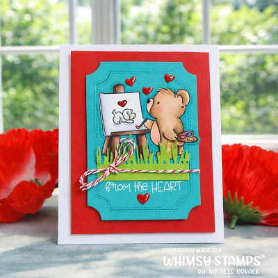 Preview: Bear Love, Clearstamps - Whimsy Stamps