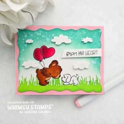 Preview: Bear Love, Clearstamps - Whimsy Stamps
