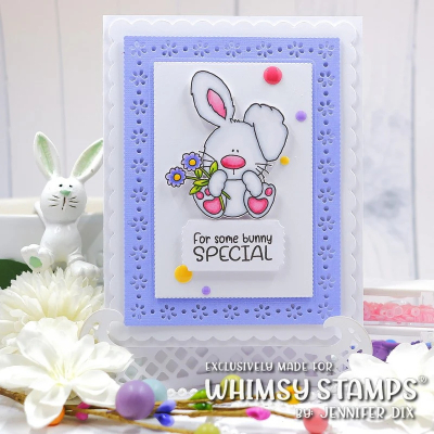 Preview: Hoppy Thoughts, Clearstamps - Whimsy Stamps