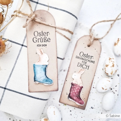 Häschen Garten, Stanze - Alexandra Renke