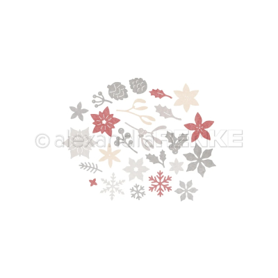 Florales Winterkonfetti, Stanze - Alexandra Renke
