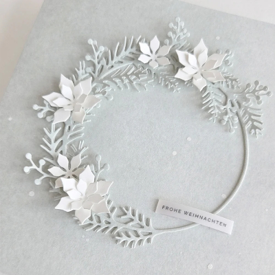 Preview: Florales Winterkonfetti, Stanze - Alexandra Renke