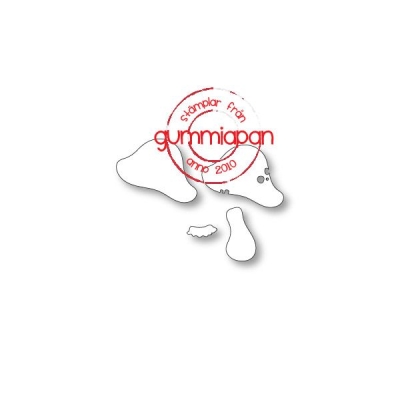 Pilz groß, Stanze - Gummiapan