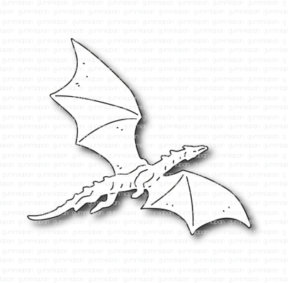 Drache, Stanze - Gummiapan
