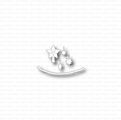 Christbaumschmuck, Stanze - Gummiapan