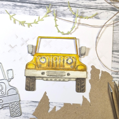 Jeep, Stanze - Gummiapan