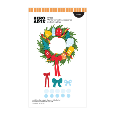 Winter Wreath Accessories, Stanze - Hero Arts