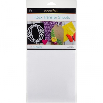 Flock Transfer Sheets White Latte - Therm O Web